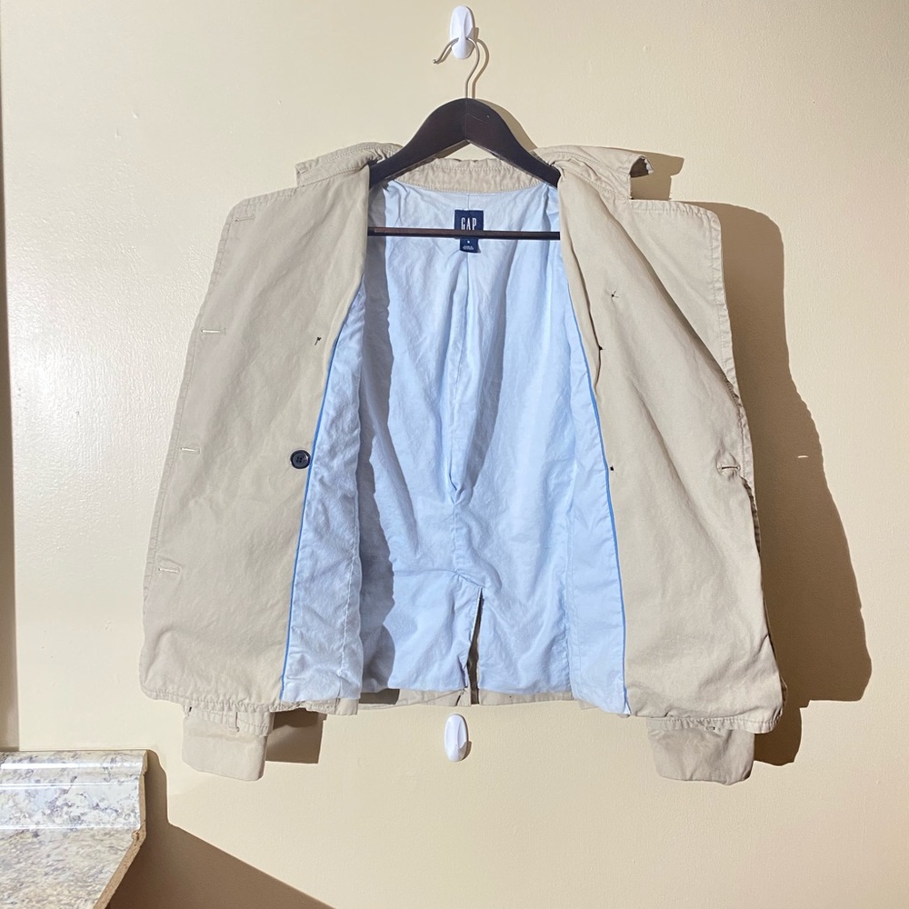 GAP Double Breasted - Trench Coat - Women’s size S - Picture 5 of 10